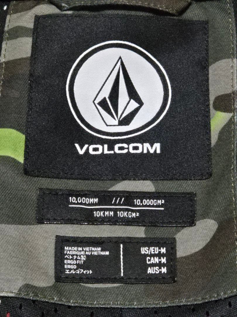 VOLCOM ボルコム　スノーボードウェア　パンツ Mサイズ カモフラ 迷彩