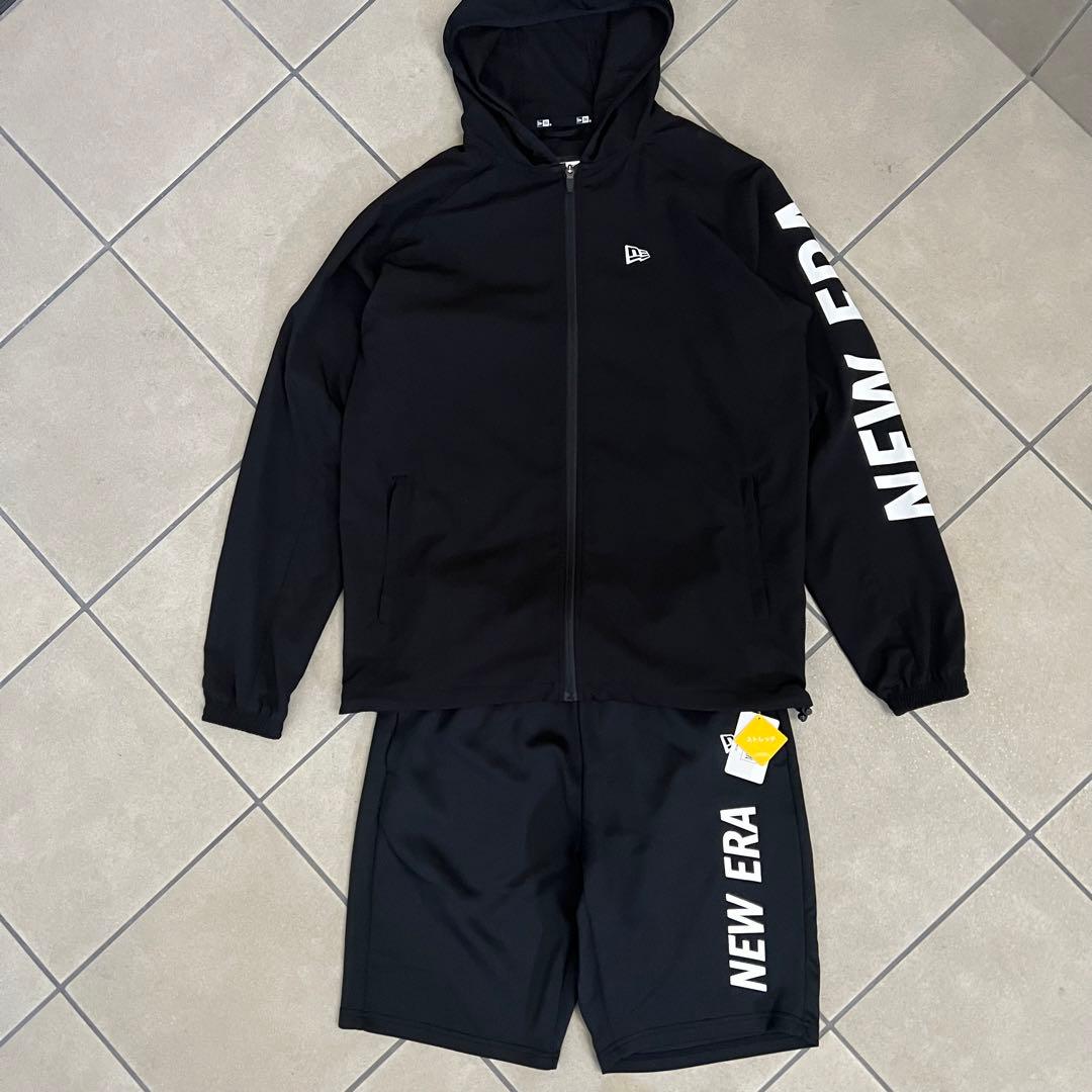 NEW ERA GOLF ニューエラゴルフ　セットアップ　パーカー　ハーフパンツ