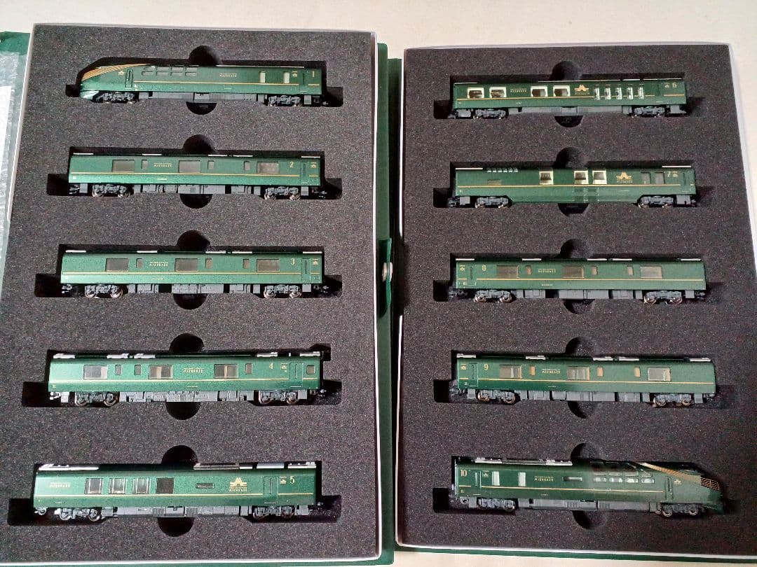 KATO 10-1570 TWILIGHT EXPRESS瑞風 10両 室内灯付