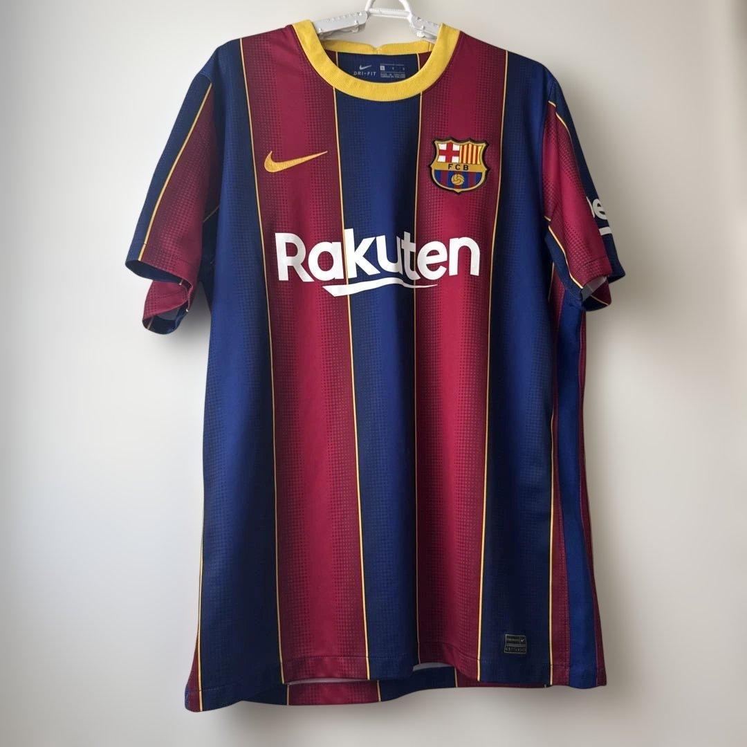 【美品】バルセロナ（Barcelona）ホームユニフォーム Ｌサイズ