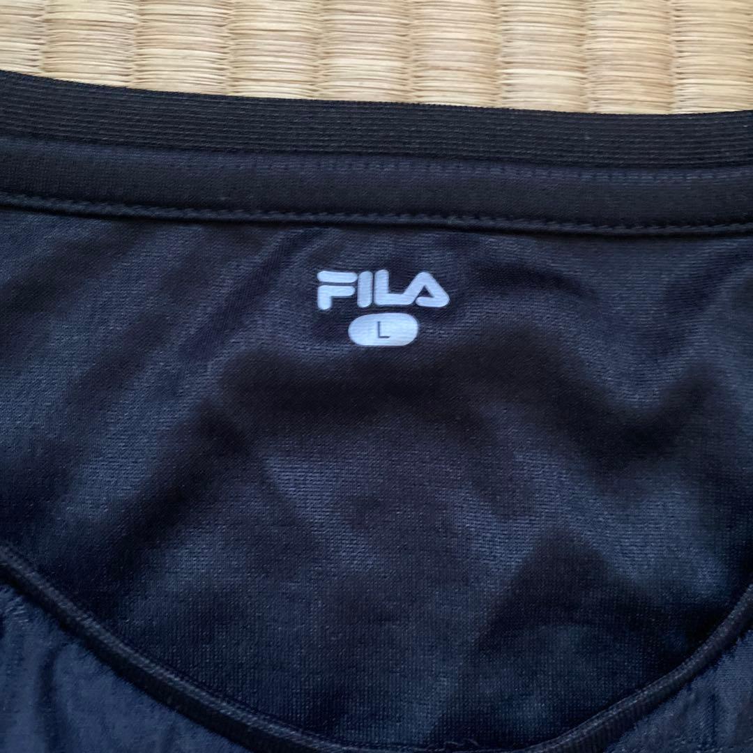 FILAレディーステニスウェア　黒ワンピース