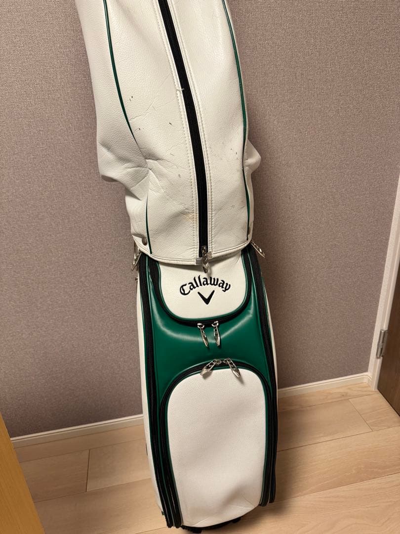 Callaway キャディバッグ ホワイト/グリーン