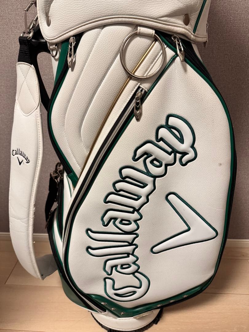 Callaway キャディバッグ ホワイト/グリーン