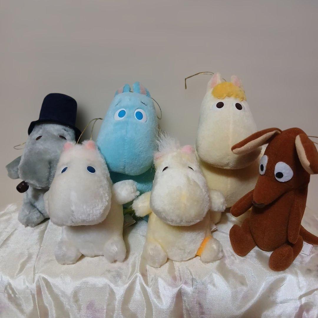 ムーミン　ぬいぐるみ　5体セット品