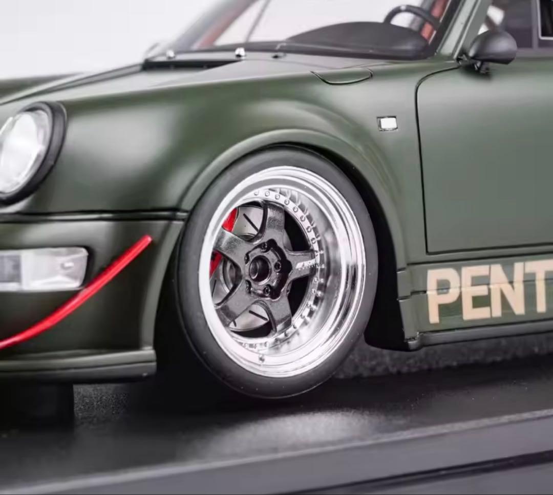 ポルシェ 911 (964) RAUH-Welt 1/18スケールモデルミニカー