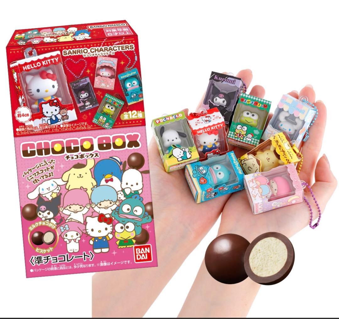 【新品未開封】　サンリオキャラクターズ チョコボックス　2箱