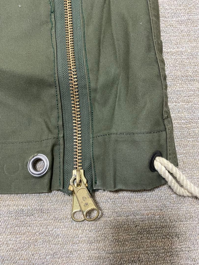 【希少・美品】　USパップテント　シェルターハーフ　03年製　ファスナー加工済み