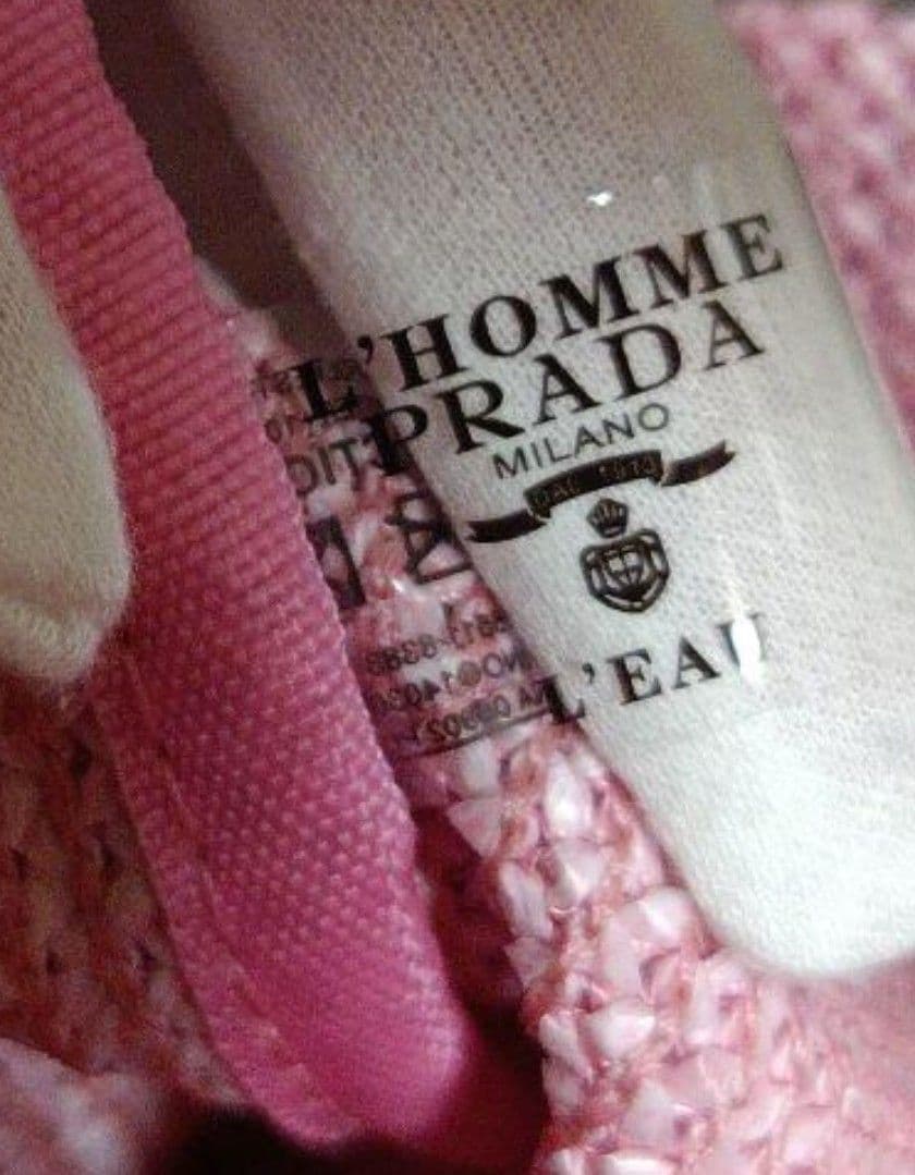 PRADA ラフィア ピンクトートバッグ ノベルティ非売品　【未使用】