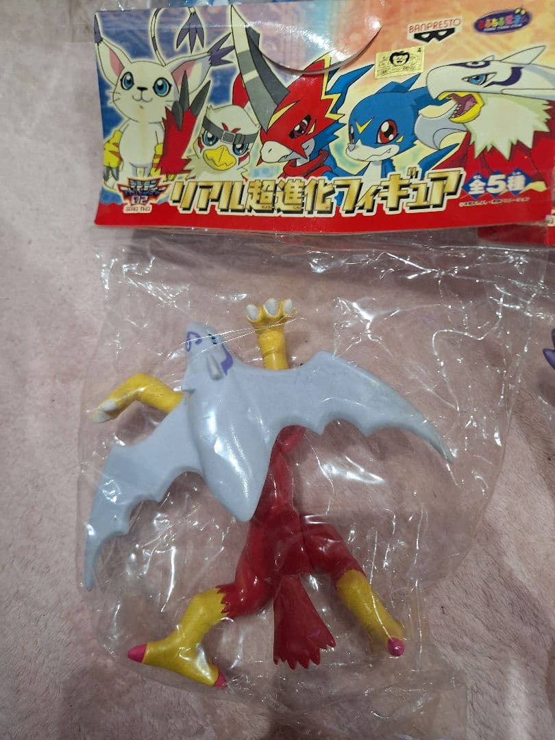 デジモンアドベンチャー02　リアル超進化フィギュア 5体セット