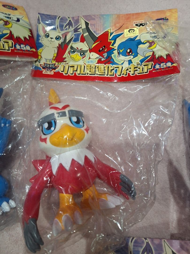 デジモンアドベンチャー02　リアル超進化フィギュア 5体セット