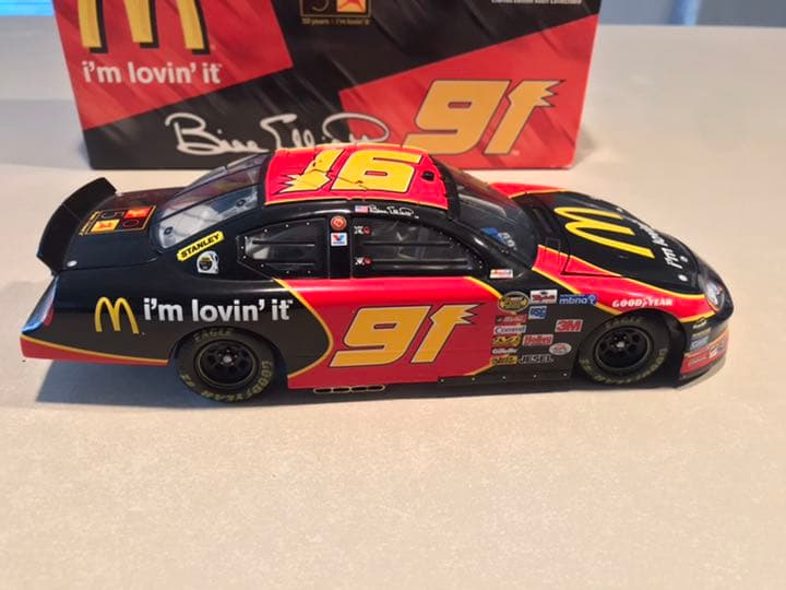 Nascar 1/24 Action ♯ 91 Mcdonald‘s 50th