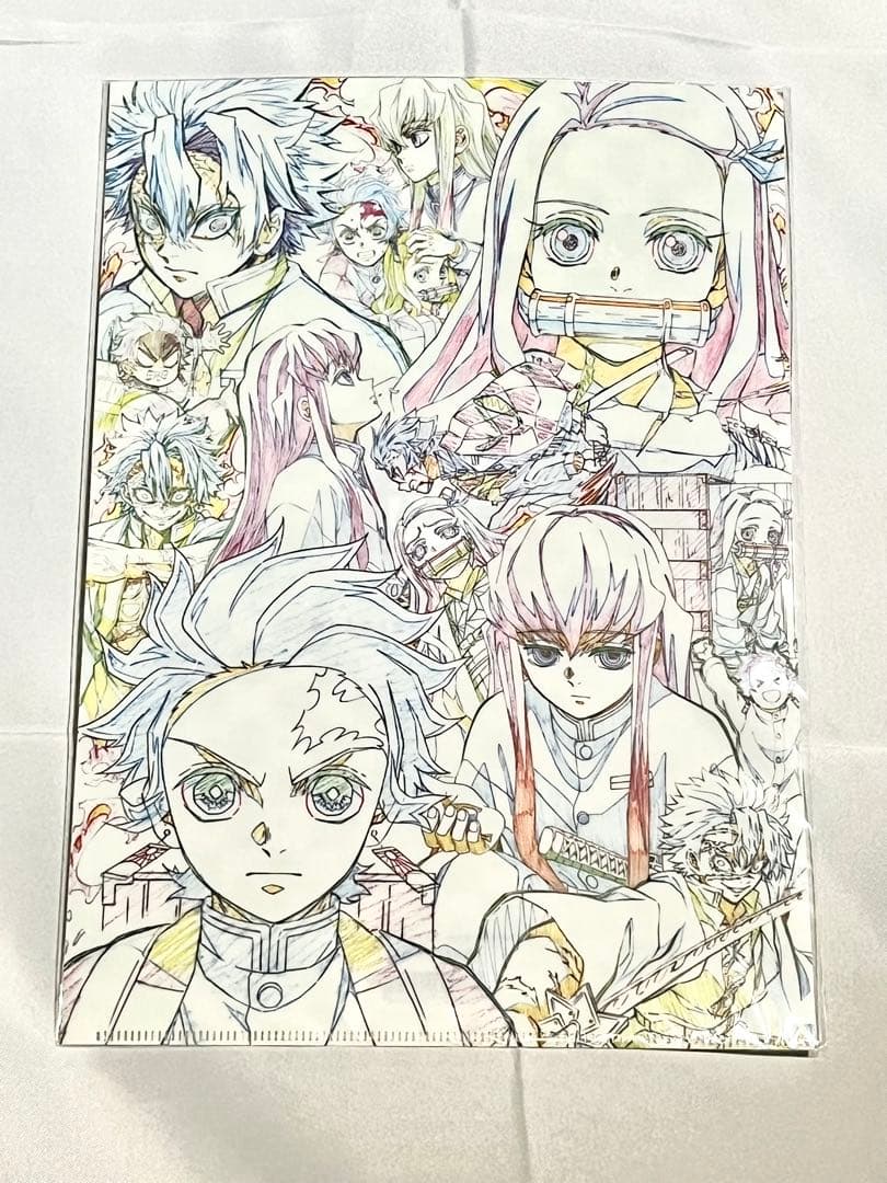 即購入可 鬼滅の刃 絵巻カフェ クリアファイル コンプセット ufotable