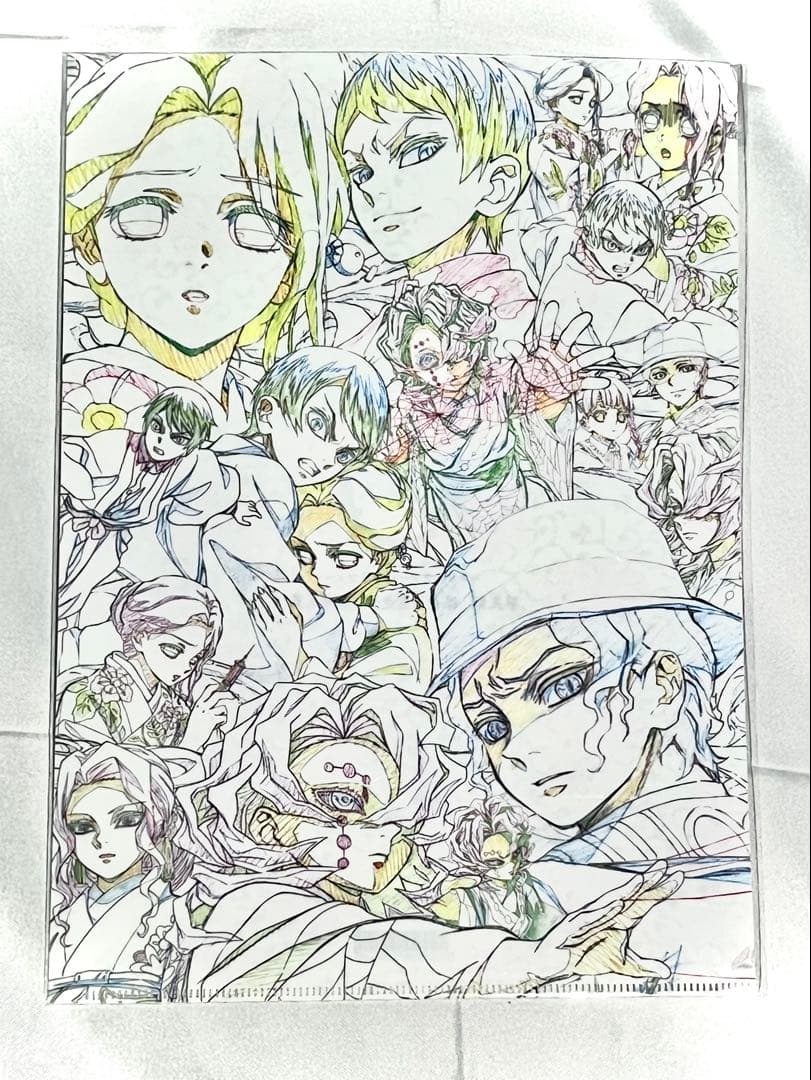 即購入可 鬼滅の刃 絵巻カフェ クリアファイル コンプセット ufotable