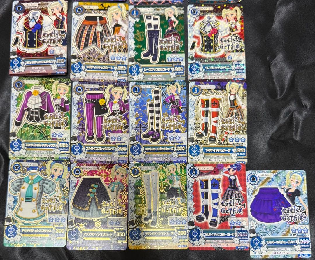 アイカツカード　ロリゴシック　まとめ売り　プレミアムカードあり