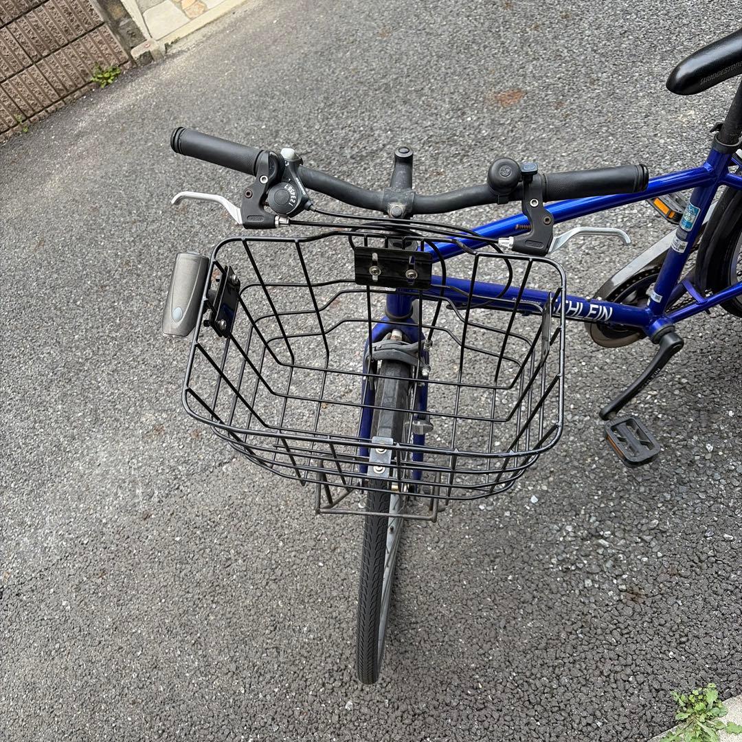 ジュニア自転車　青