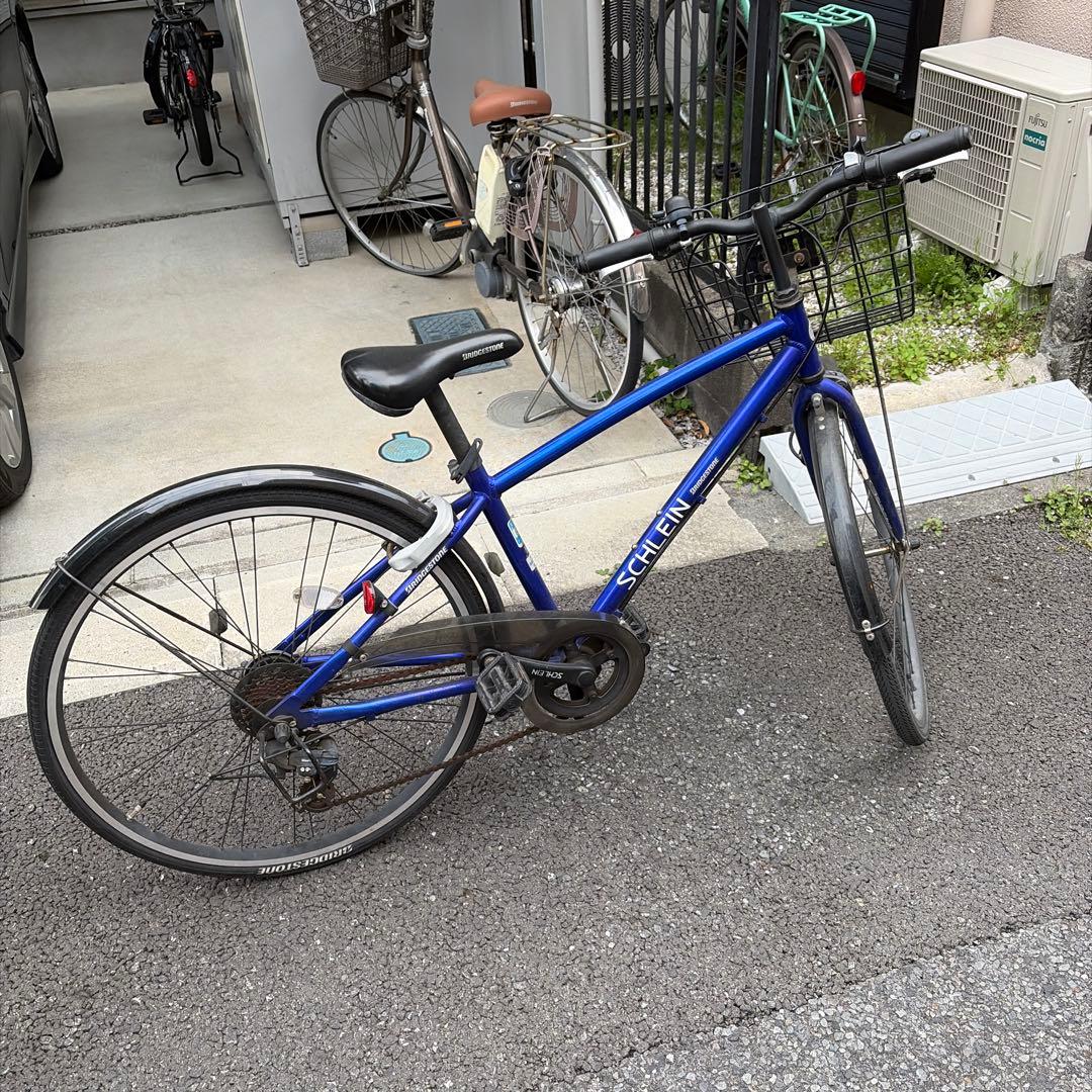 ジュニア自転車　青