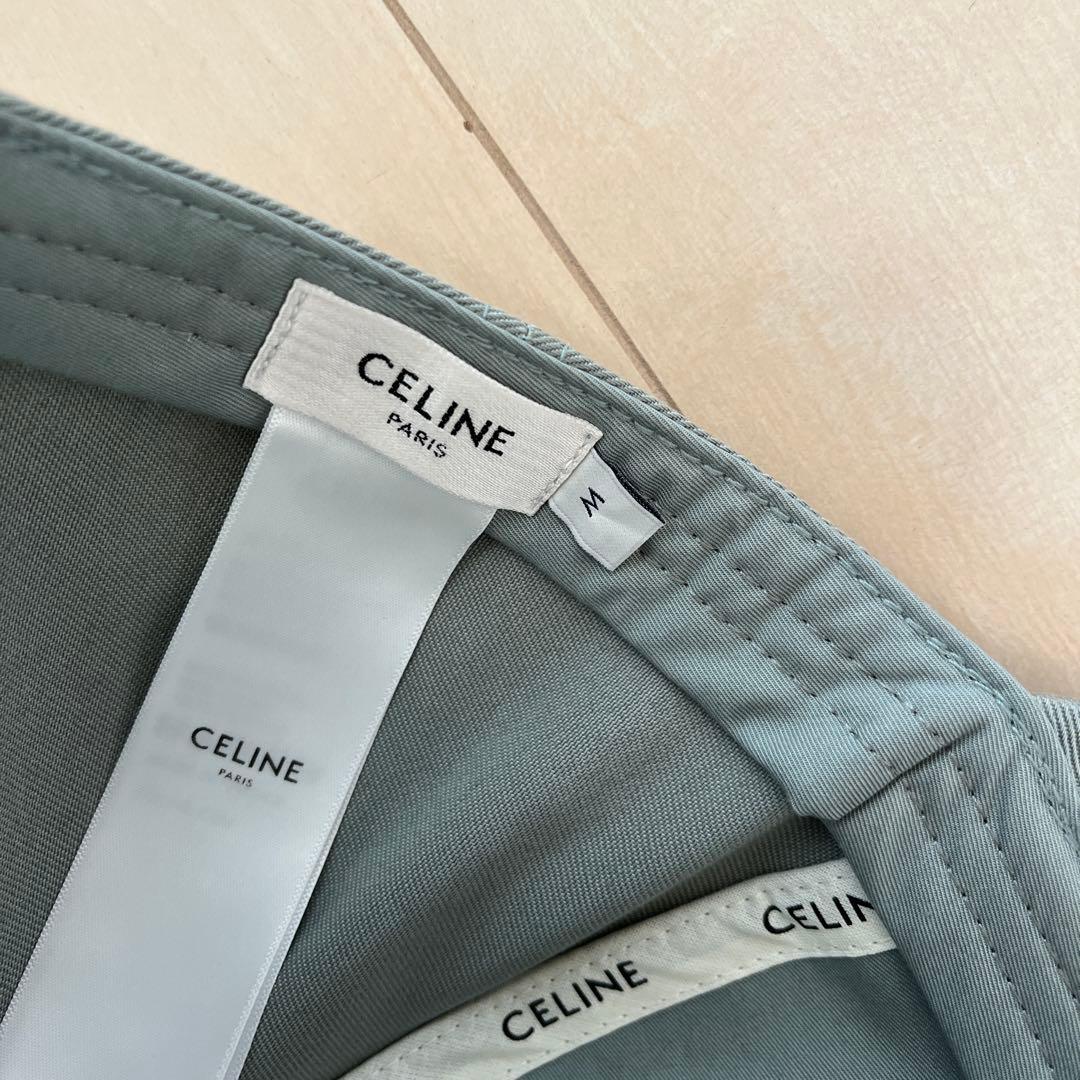 値下げ！CELINE ロゴ入りキャップ　正規品