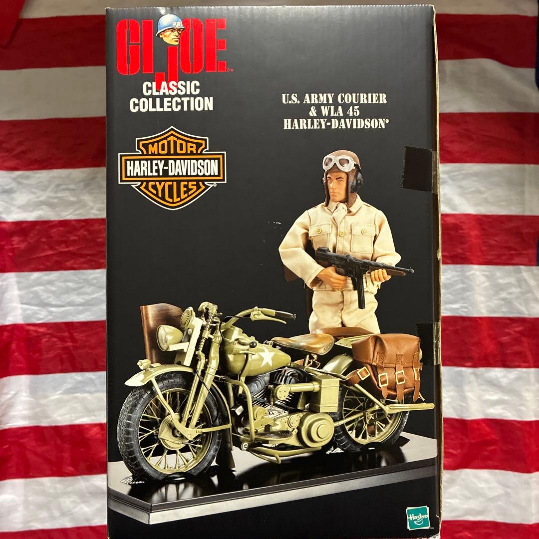 ハズブロ製1/6ハーレー・ダビッドソンWLA45&アメリカ陸軍伝令兵BOXセット