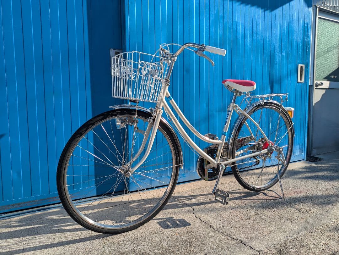 美品　昭和 レトロ 自転車 富士 軽快車　実用車　ビンテージ　名古屋