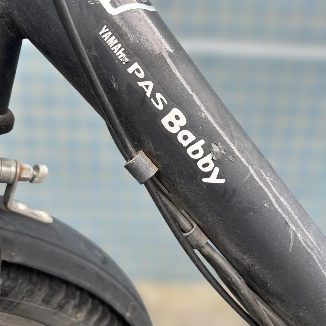 YAMAHA PAS Babby ブラック 電動アシスト自転車　静岡