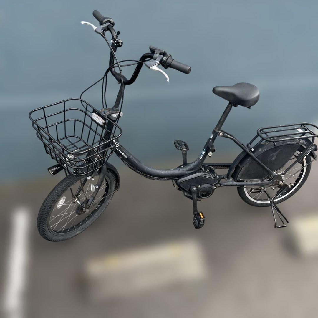 YAMAHA PAS Babby ブラック 電動アシスト自転車　静岡