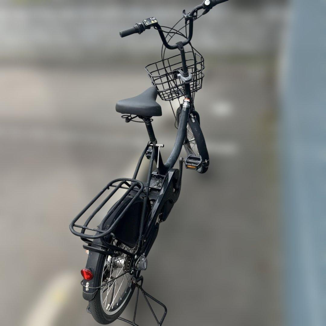 YAMAHA PAS Babby ブラック 電動アシスト自転車　静岡
