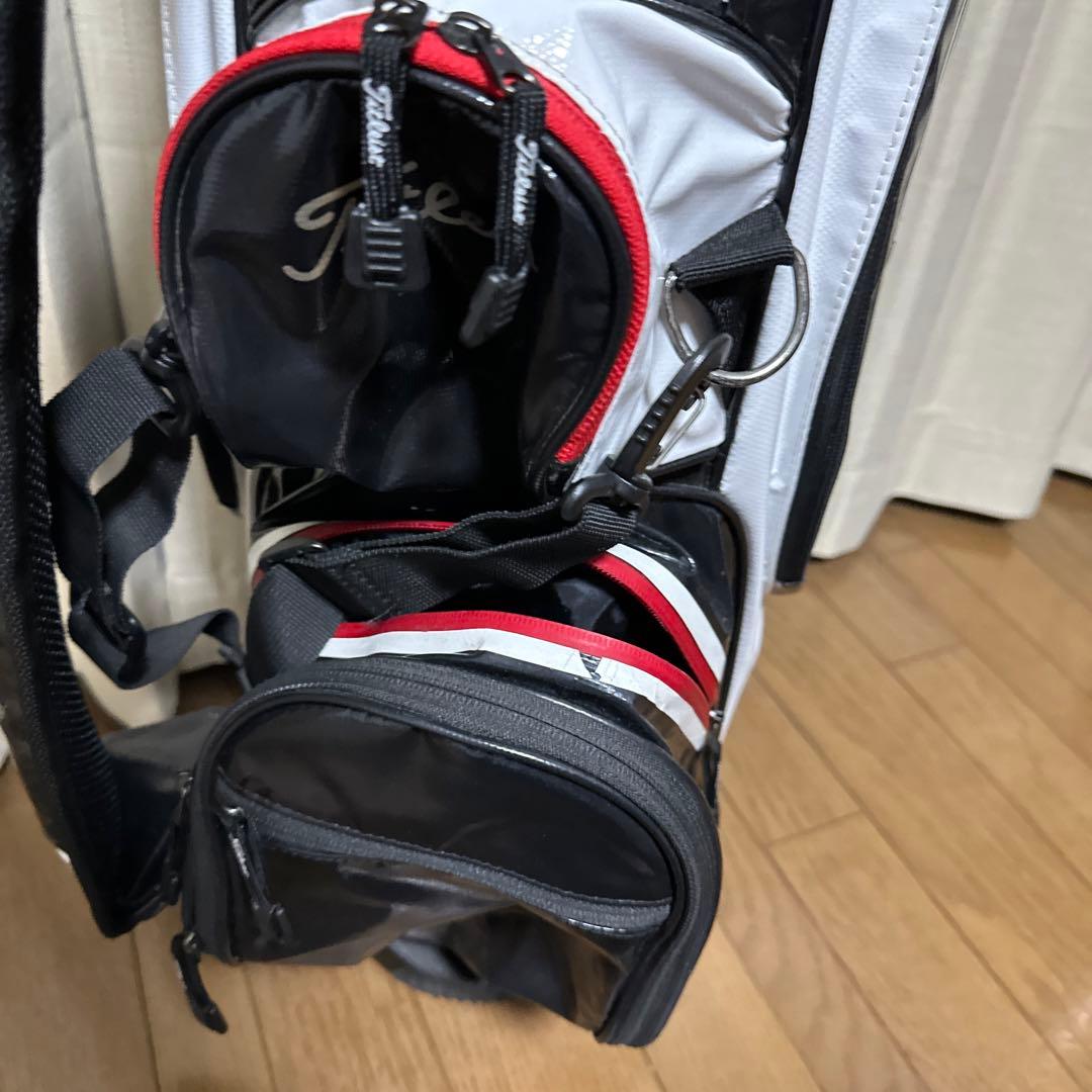 限定品☆タイトリスト Titleist キャディーバック ブラック