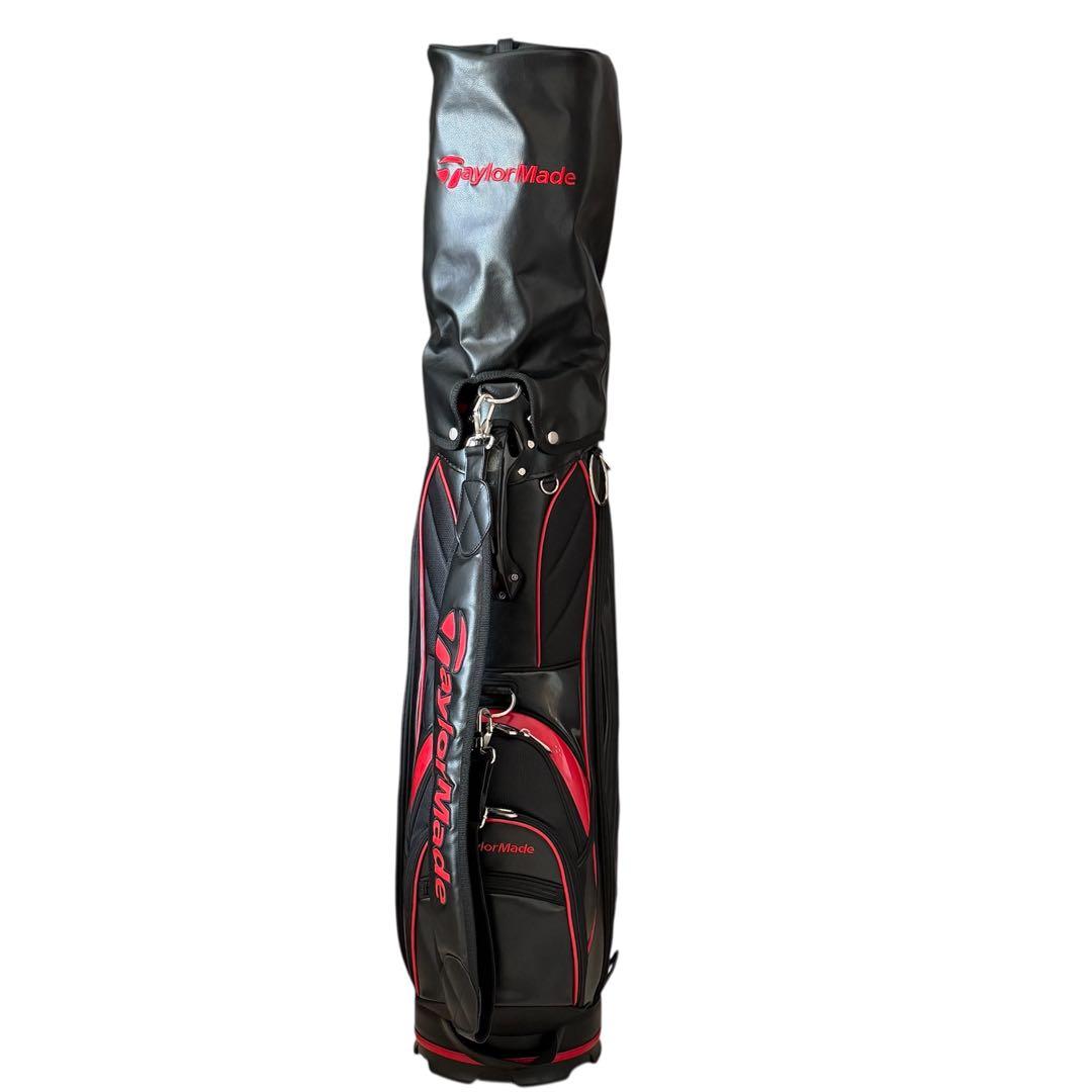 TaylorMade キャディバッグ SY202 ブラック レッドテーラーメイド