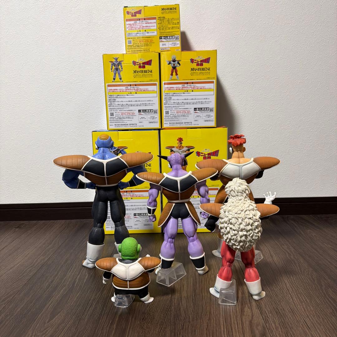 多数出品中　一番くじ　ドラゴンボール　ギニュー特戦隊　フィギュアセット