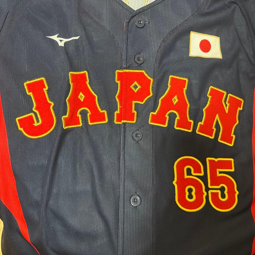 日本代表ユニフォーム(ビジター) ＃65 湯浅 L