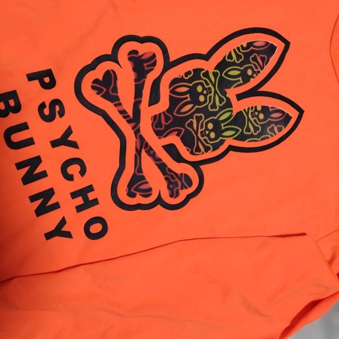 サイコバニー　モックネックシャツ　ストレッチ　メンズLサイズ