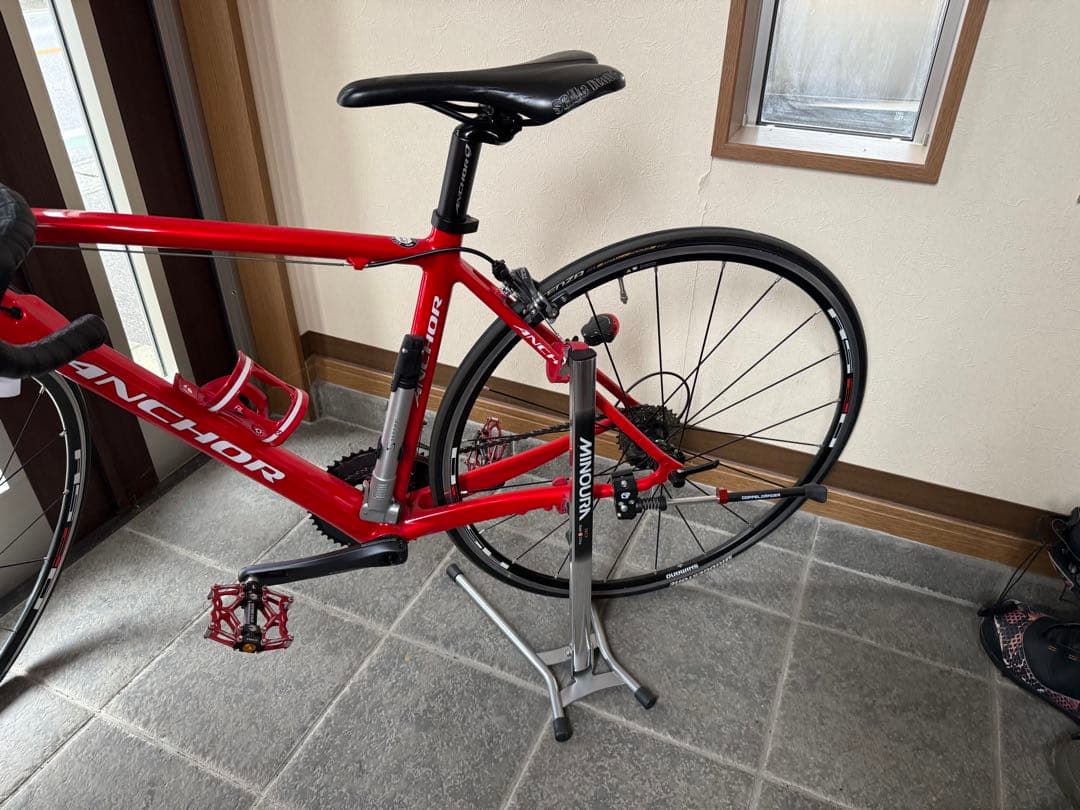 ANCHOR RIS9 ULTEGRA カーボン ロードバイク レッド