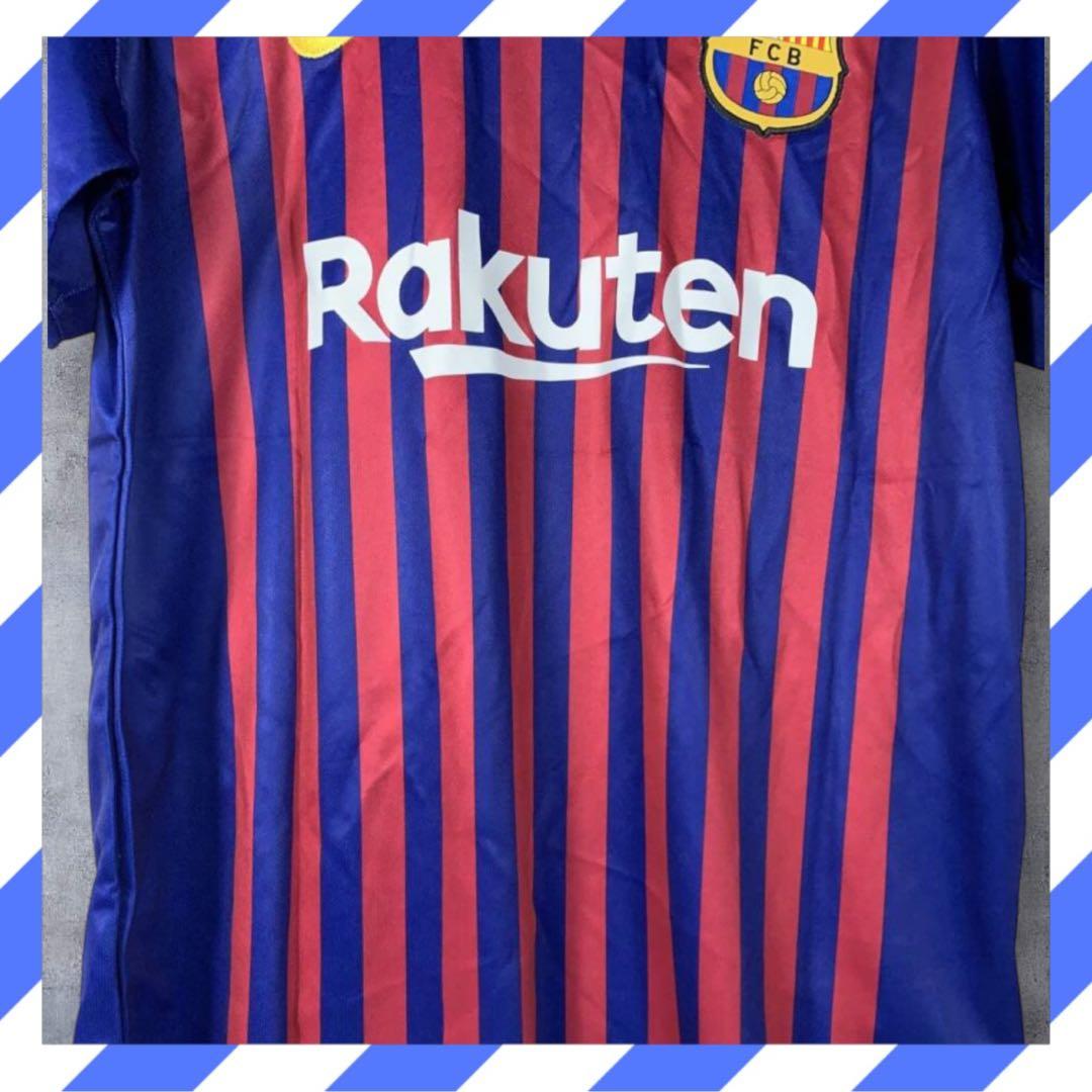 【美品】FCバルセロナ メッシ 10番 ユニフォーム 18/19 ホーム L