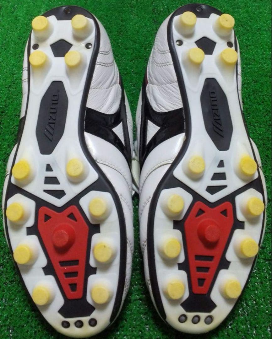 Mizuno モレリア2 ホワイト折り返しタン