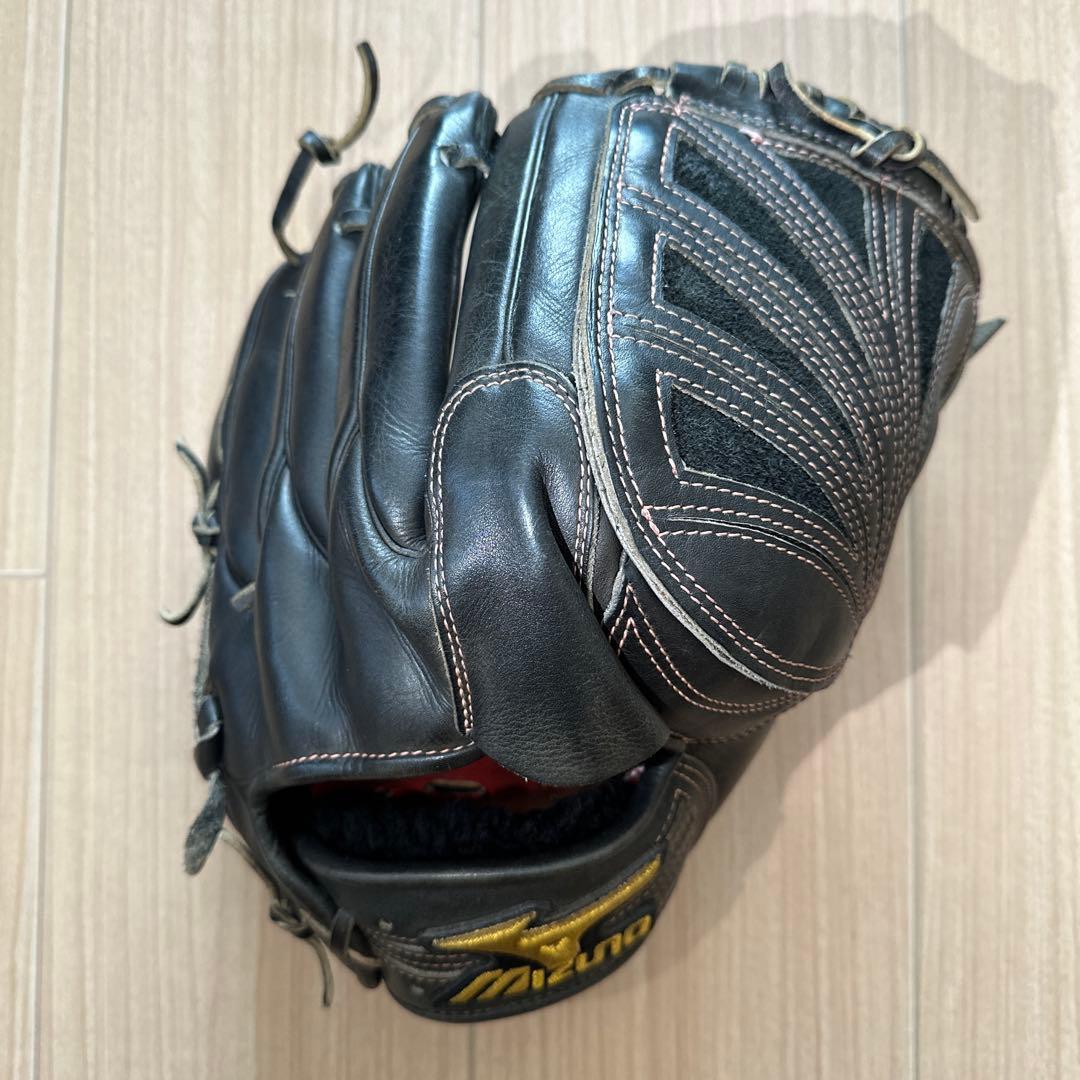 Mizuno Pro ブラック 投手用グローブ　ミズノプロオーダー