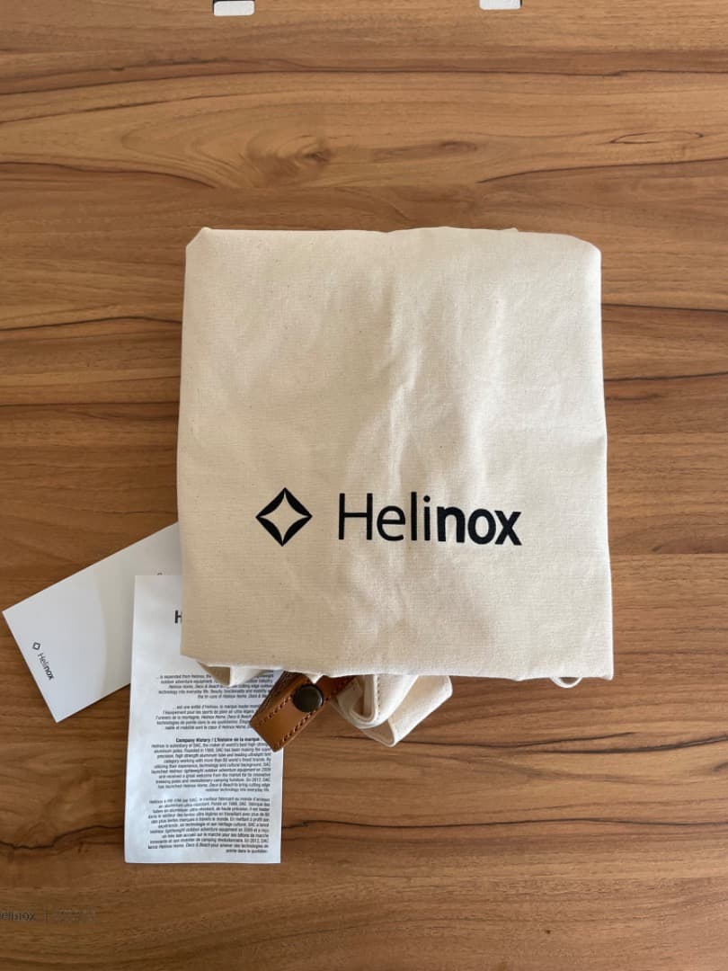 ヘリノックス　Helinox カフェテーブル ウォールナット