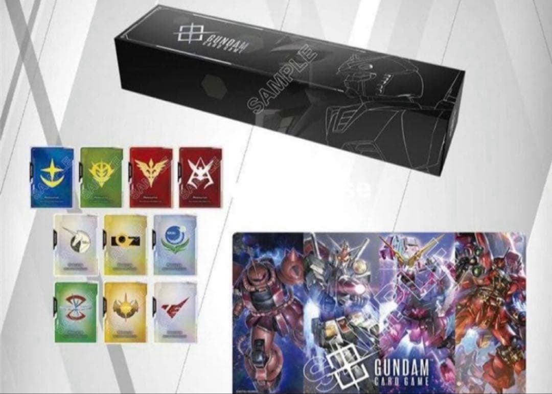 ガンダムカードゲーム　オフィシャルグッズセット01 FIRST COMBAT新品