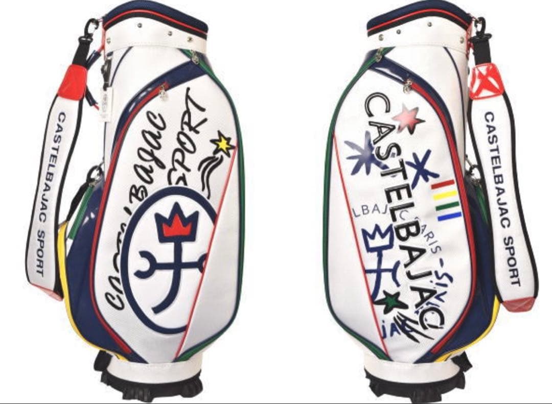 ✨新品✨カステルバジャック CBC036 キャディバッグ 7235381302白