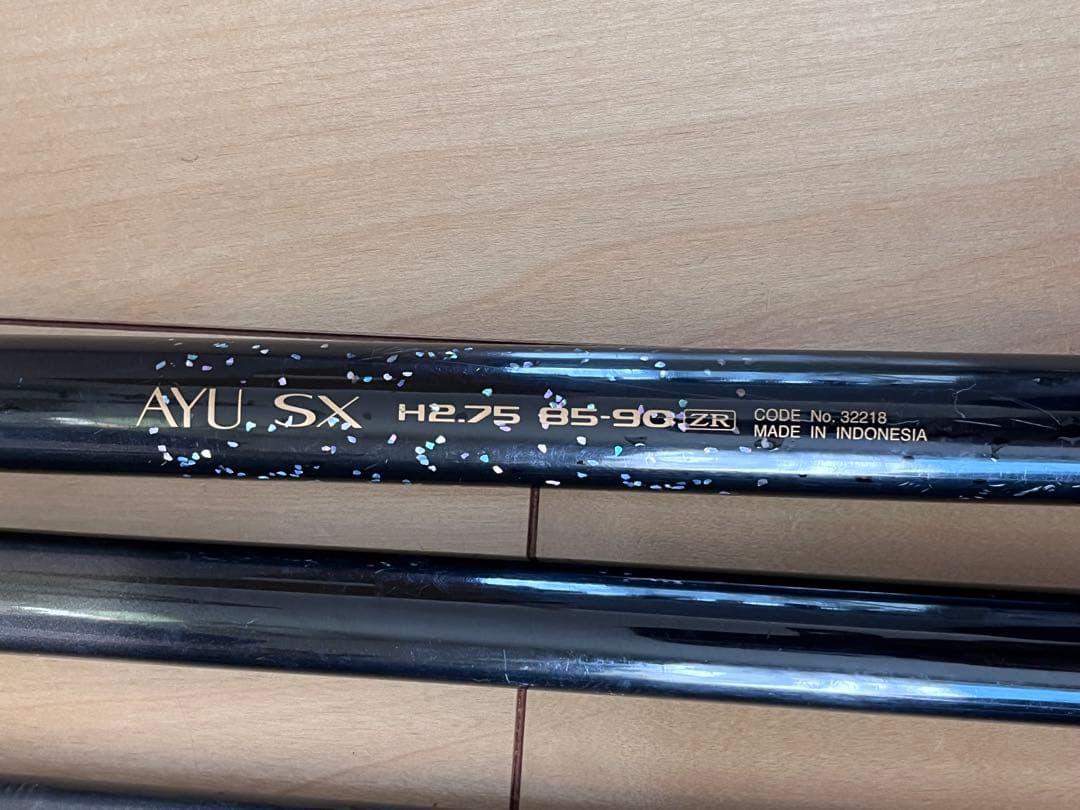 【ジャンク（使用可能）】シマノ鮎竿　AYU SX H2.75 85-90ZR