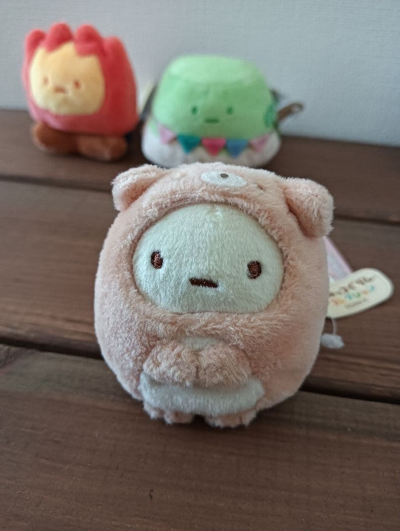 新品☆すみっコぐらし てのりぬいぐるみ4体　キャンプ