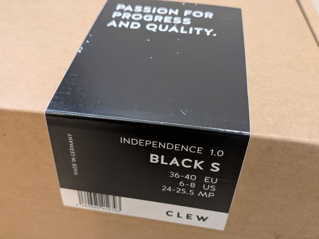 【超美品】CLEW INDEPENDENCE ビンディング ブラック Sサイズ
