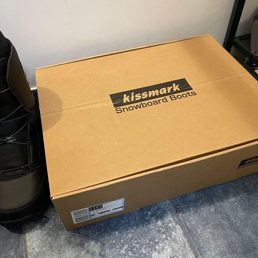【美品】kissmarkキスマークJAFFEジャフィ スノーボード ブーツ 28