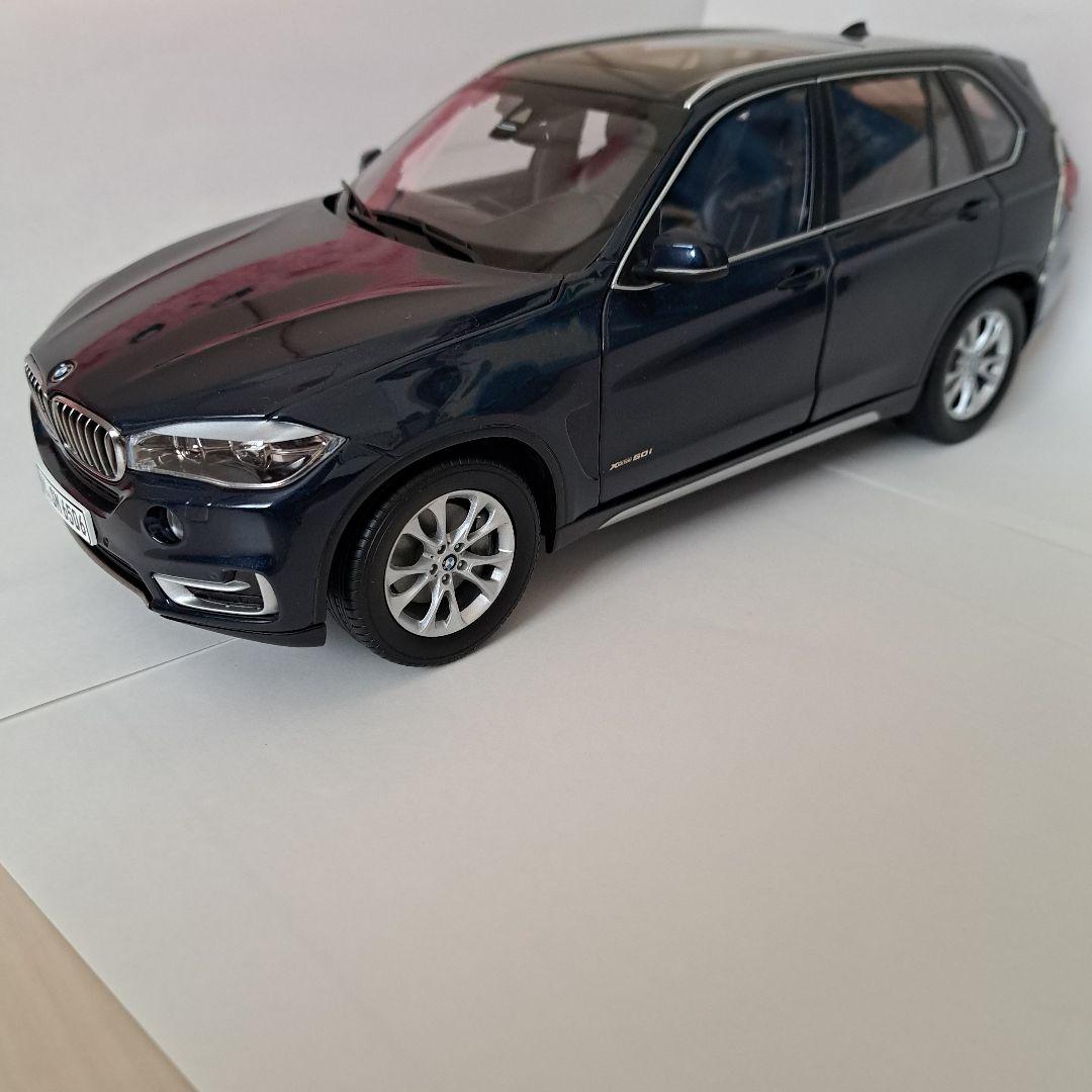  X5 ミニカー 1/18 メタリックブルー　パラゴン