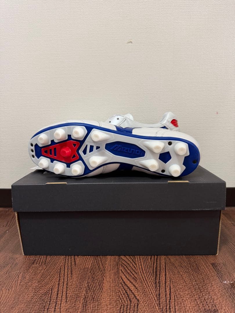ミズノ　モレリア2JAPAN 26.5cm ホワイト/ブルー