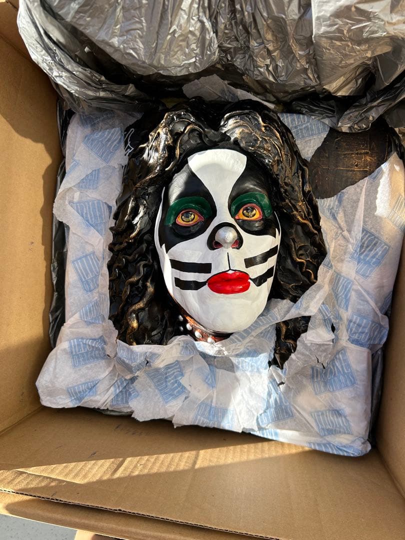 KISS キッスWALL SCULPTURE 直筆サイン入り　壁掛　4つセット
