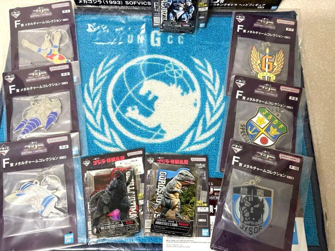 一番くじ　ゴジラ　MACHINE CHRONICLE Ａ賞B賞C賞＆ＥＦ賞数点