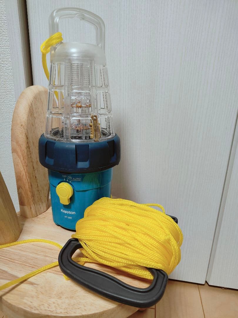 Hapyson YF-500 LED集魚灯　30mロープ付き　美品✨