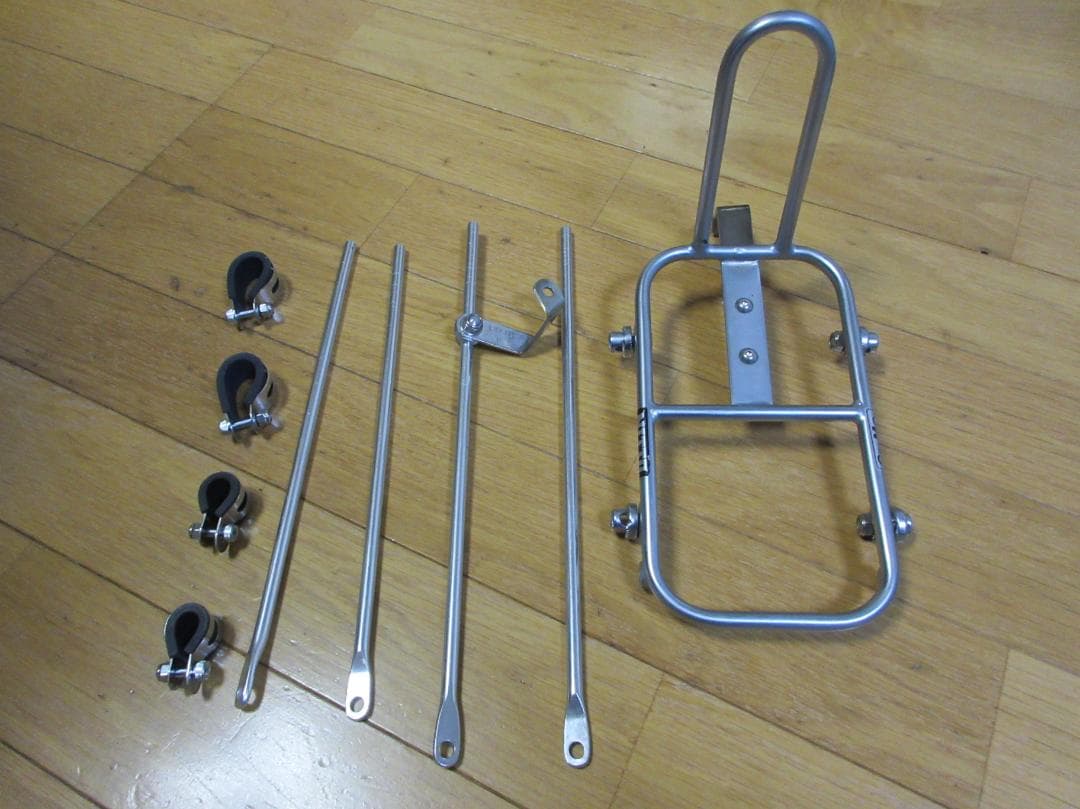 NITTO フロントラック M-1B 　NITTOランプホルダーとセットで