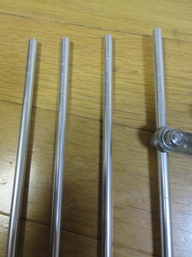 NITTO フロントラック M-1B 　NITTOランプホルダーとセットで