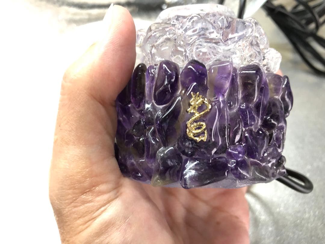 【開運！神秘の輝き✨】2玉回せるナチュラルストーンファウンテン